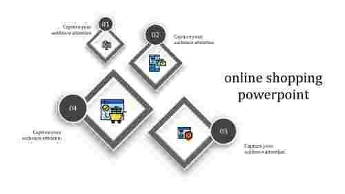 online shopping powerpoint-online shopping powerpoint-graycolor